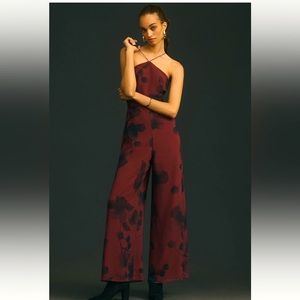 NWT Anthropologie Hutch Halter Neck Jumpsuit in Size XL